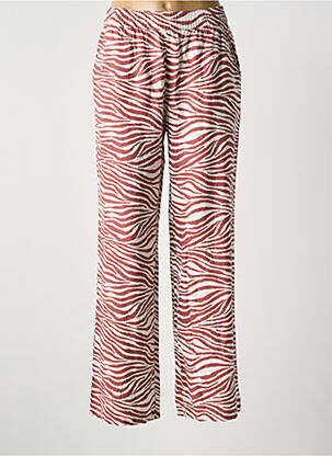 Pantalon larg roșu B.YOUNG femeie