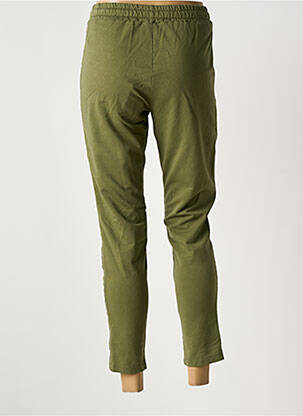 Pantalon 7/8 elasticitate mărime normală verde PAKO LITTO femeie