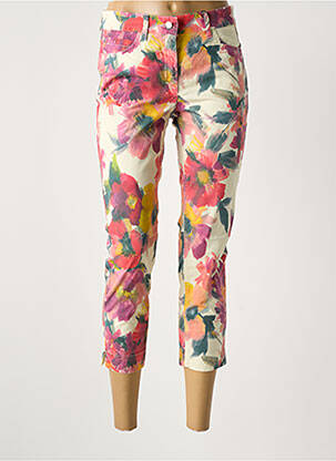 Pantalon trei sferturi roz ZRS TIMELESS femeie