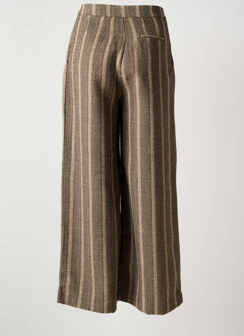 Pantalon larg maro MOLLY BRACKEN femeie