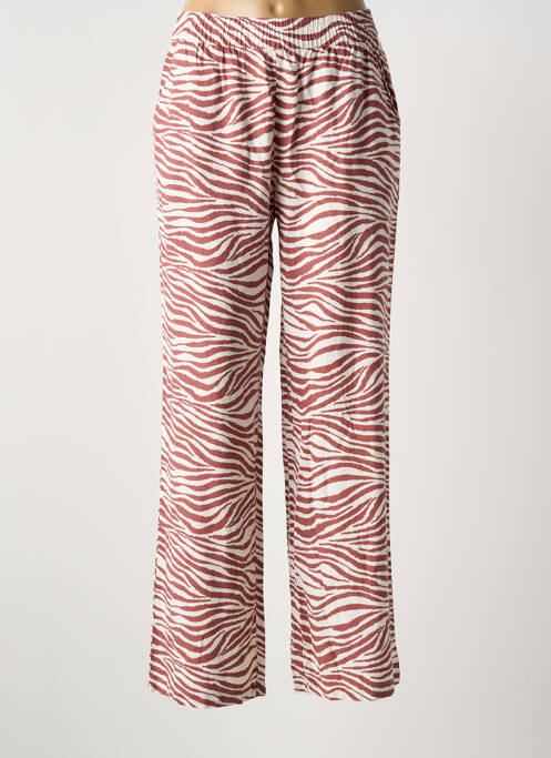 Pantalon larg roșu B.YOUNG femeie