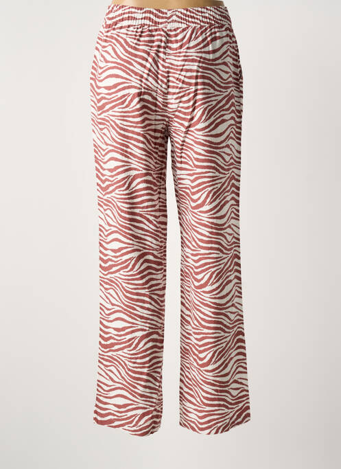 Pantalon larg roșu B.YOUNG femeie