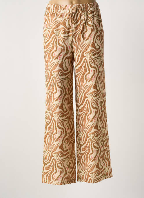 Pantalon larg maro PAKO LITTO femeie