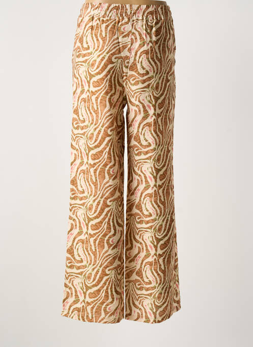 Pantalon larg maro PAKO LITTO femeie