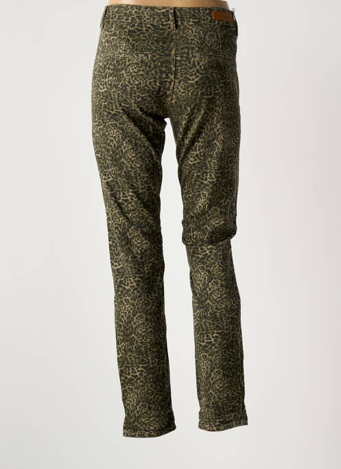 Pantalon slim verde HAPPY femeie