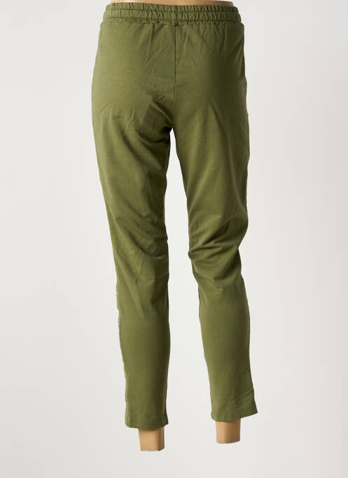 Pantalon 7/8 verde PAKO LITTO femeie