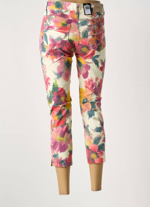 Pantalon trei sferturi roz ZRS TIMELESS femeie