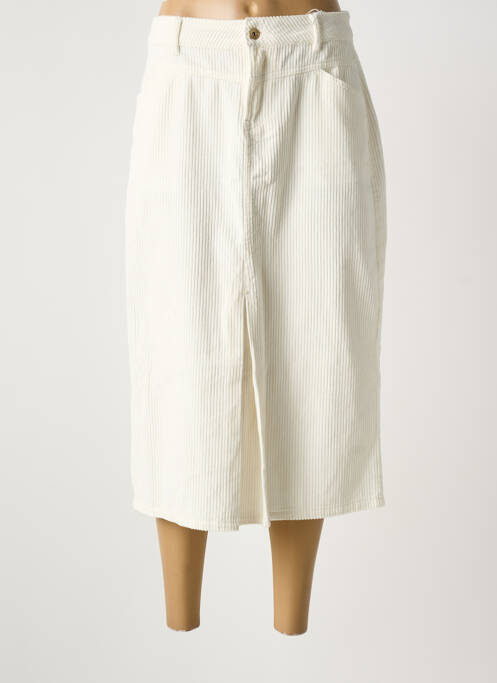 Fustă midi alb LPB femeie