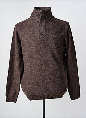 Pulover maro PETROL INDUSTRIES bărbat