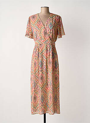 Rochie lungă bej JULIE GUERLANDE femeie