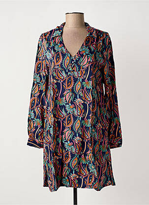 Rochie scurtă albastru LOLA ESPELETA femeie