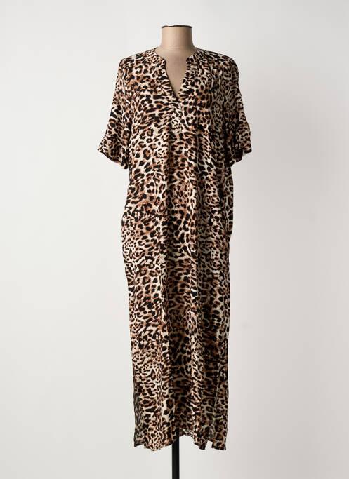 Rochie lungă maro B.YOUNG femeie