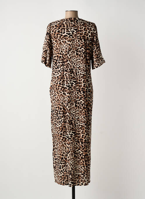 Rochie lungă maro B.YOUNG femeie