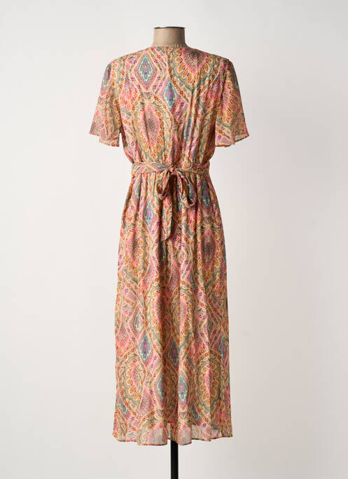 Rochie lungă bej JULIE GUERLANDE femeie