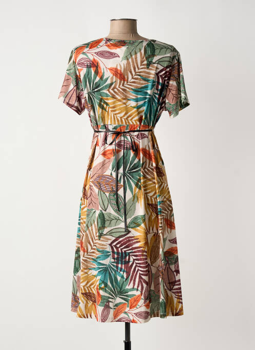 Rochie midi verde GENUINE femeie