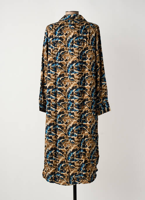 Rochie midi bej LOLA ESPELETA femeie