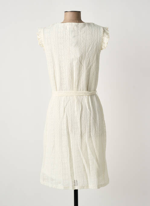 Rochie midi alb JULIE GUERLANDE femeie