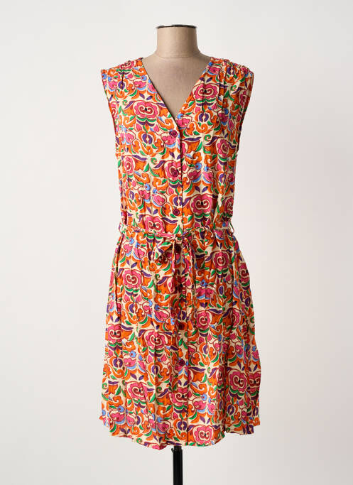 Rochie midi portocaliu JULIE GUERLANDE femeie