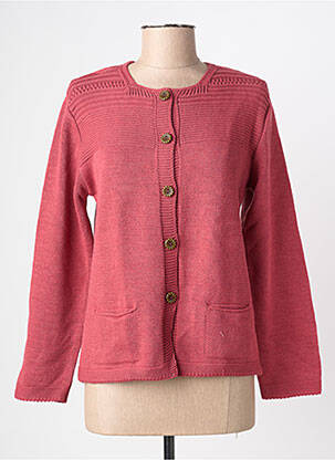 Vestă cu mâneci lungi roz WEEK END A PARIS femeie