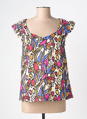 Top albastru LOLA ESPELETA femeie