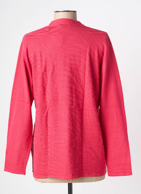 Vestă cu mâneci lungi roz GRIFFON femeie