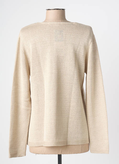 Vestă cu mâneci lungi bej GRIFFON femeie