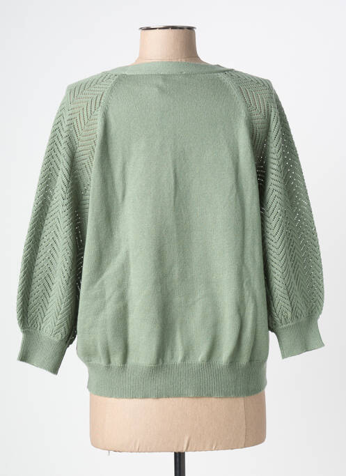 Vestă cu mâneci scurte verde JULIE GUERLANDE femeie