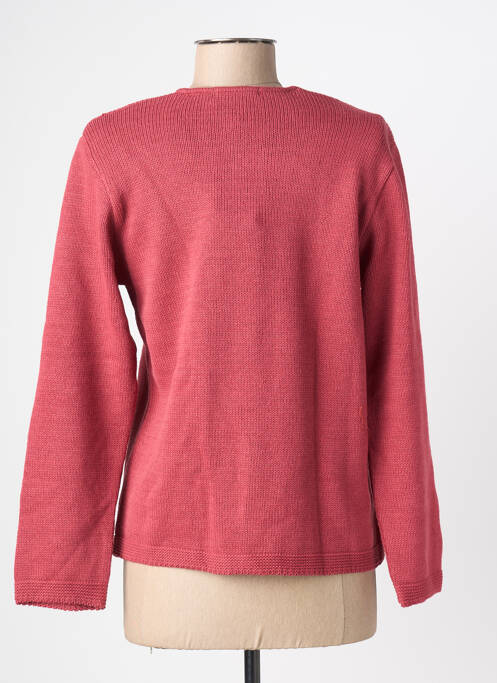 Vestă cu mâneci lungi roz WEEK END A PARIS femeie