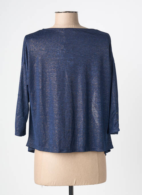 Vestă cu mâneci lungi albastru JULIE GUERLANDE femeie