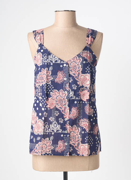 Top albastru LOLA ESPELETA femeie