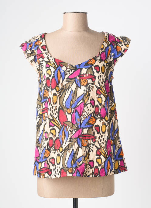 Top albastru LOLA ESPELETA femeie