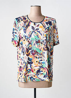 Top alb GENUINE femeie