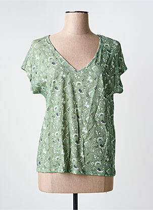 Top verde JULIE GUERLANDE femeie