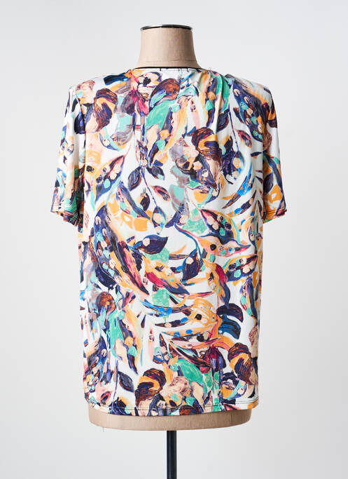 Top alb GENUINE femeie