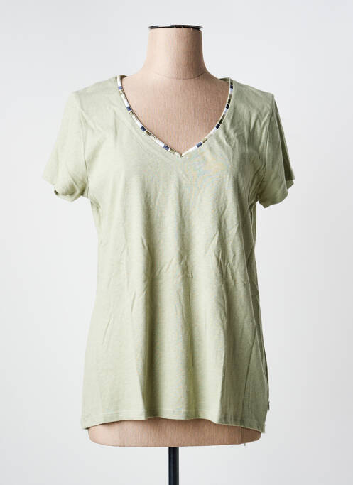 Top verde TBS femeie