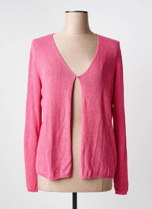 Vestă cu mâneci lungi roz TRIPODE femeie