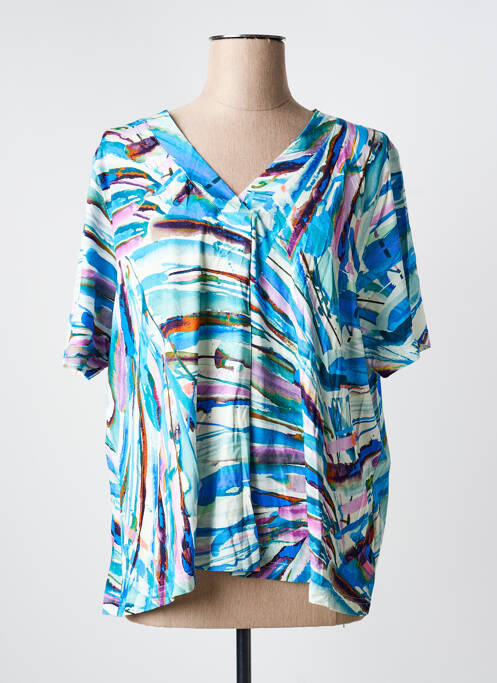 Top albastru GRIFFON femeie