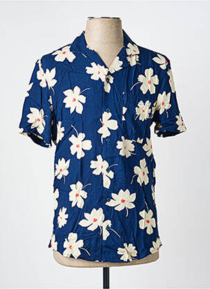 Cămașă cu mâneci scurte albastru BLEND bărbat