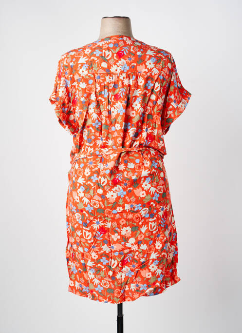 Rochie midi portocaliu TBS femeie