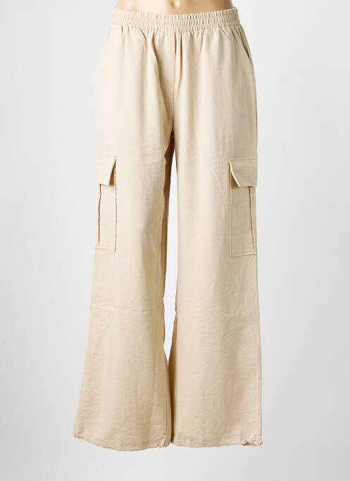 Pantalon cargo bej COPENHAGEN femeie
