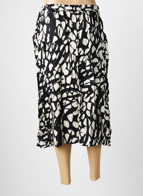 Fustă midi negru GRIFFON femeie