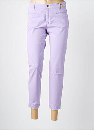 Pantalon 7/8 elasticitate mărime normală violet COUTURIST femeie