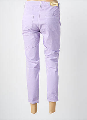 Pantalon 7/8 elasticitate mărime normală violet COUTURIST femeie