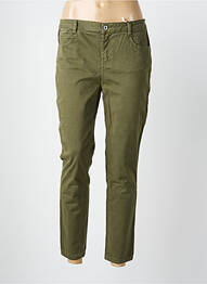 Pantalon 7/8 elasticitate mărime normală verde LOLA ESPELETA femme
