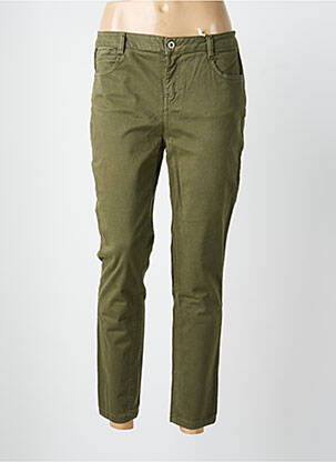 Pantalon 7/8 verde LOLA ESPELETA femeie