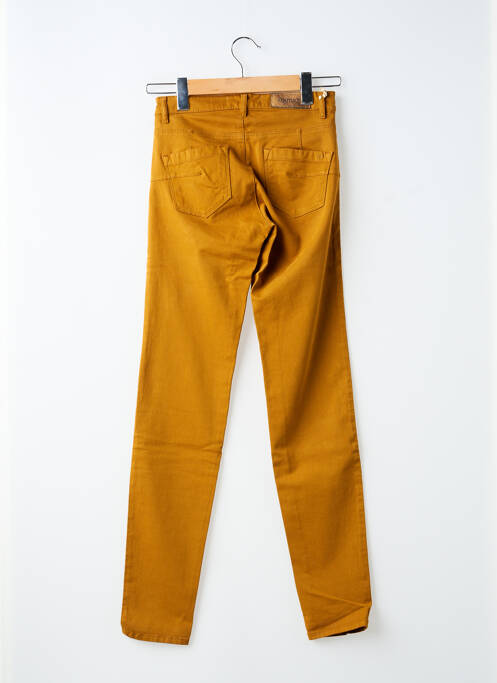 Pantalon slim galben COUTURIST femeie