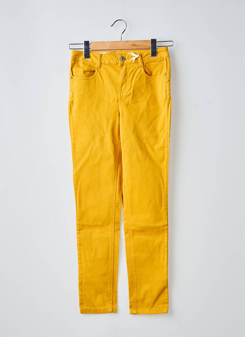 Pantalon slim galben LOLA ESPELETA femeie