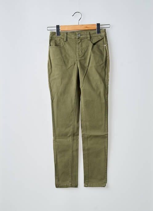 Pantalon slim verde LOLA ESPELETA femeie