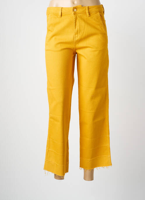 Blugi cu croială dreaptă galben LA PETITE FRANCAISE femeie