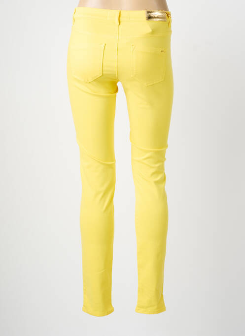 Pantalon slim galben COUTURIST femeie